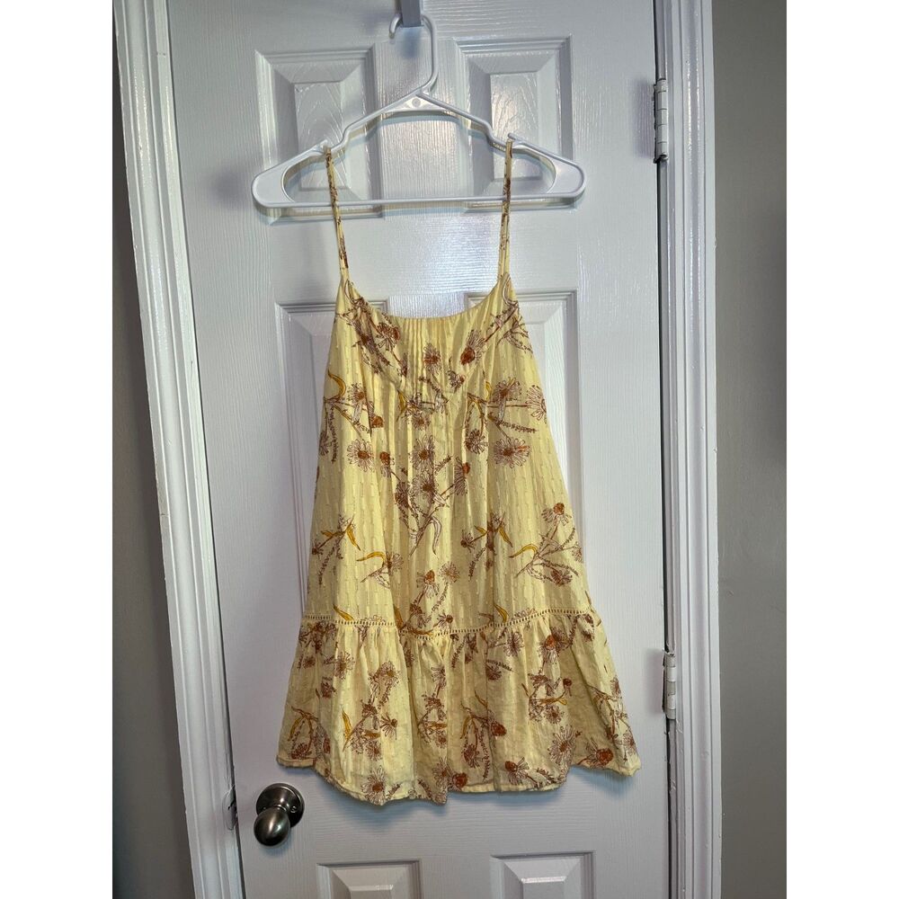 Urban Outfitters yellow mini dress S